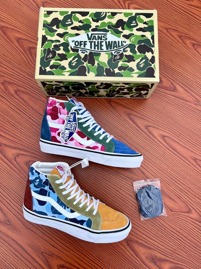 Bape OldSkol high Vans