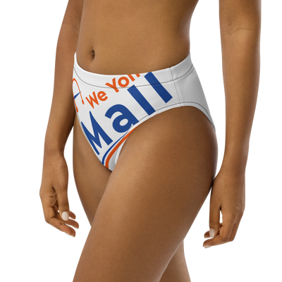 high-waisted bikini bottom
