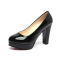 Women Pumps Fashion Leather High Heels Shoes - WeYone Marketplace Store